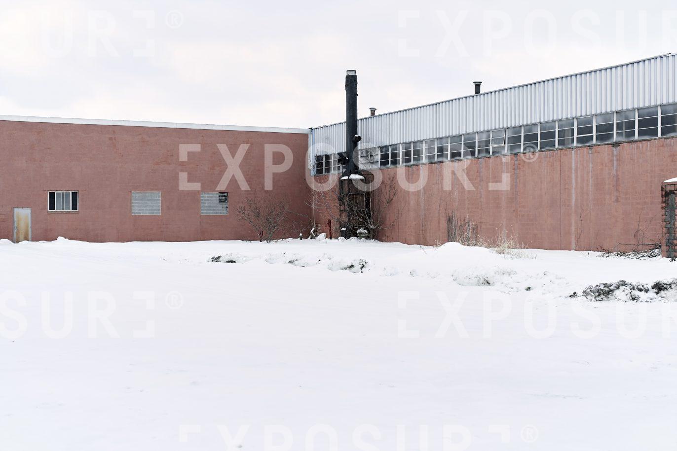 Disused factory, Midwest Winter