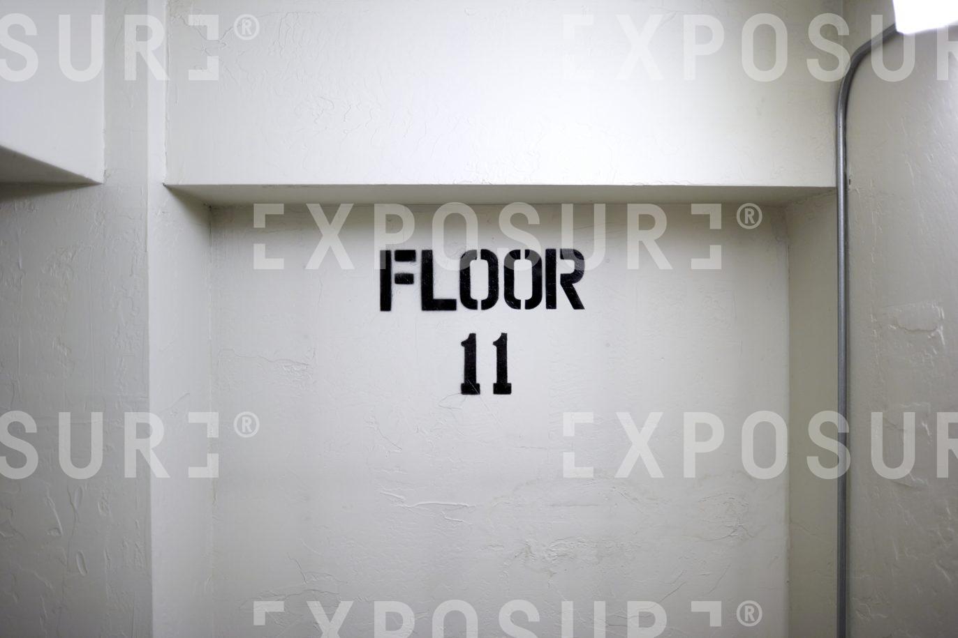 Floor eleven, California hotel