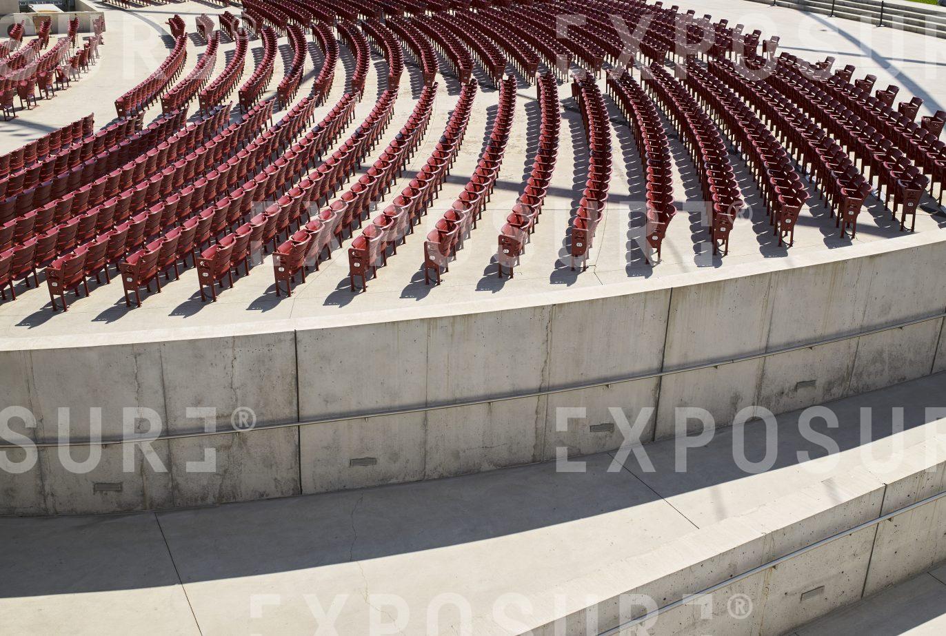 Seats, open air auditorium